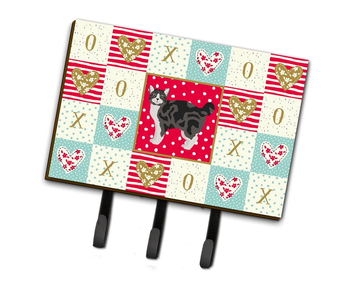 Carolines Treasures CK5631TH68 Korat Design2 Cat Love Leash or Key