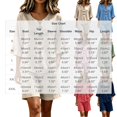 thumbnail image 3 of IUYRTFE Women's V-Neck Sleeveless Button Front Top and Wide Leg Pants Set Casual Summer Two Piece Outfit with Pockets, 3 of 7