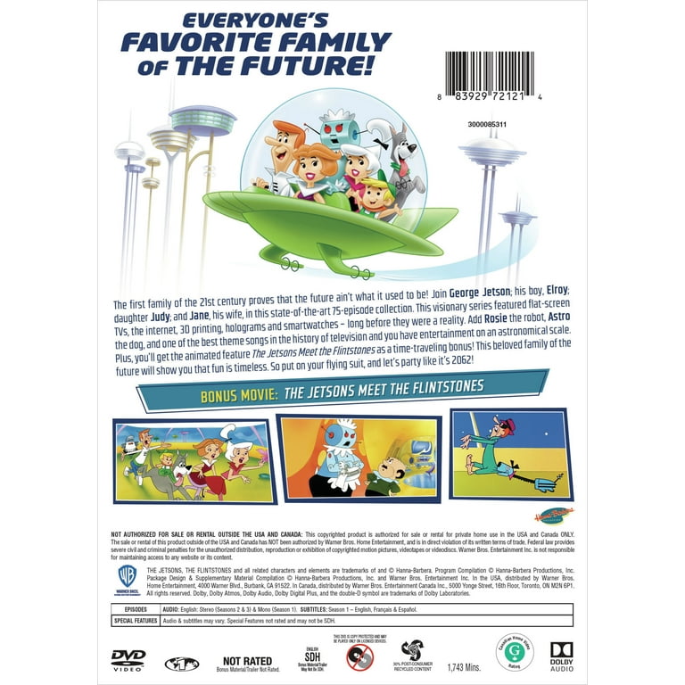 The Jetsons: Complete Television Series (DVD) - Walmart.com