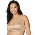 thumbnail image 2 of Playtex 18 Hour Ultimate Lift & Support Wireless Bra, 2-Pack Nude/Nude 38DDD Women's, 2 of 7