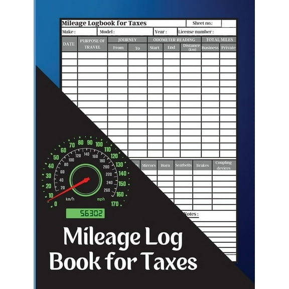 Car Maintenance Log Book: A Complete Vehicle Maintenance & Mileage Log Book Automotive Service Record Book. Oil Chan, (Paperback)