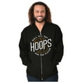 thumbnail image 3 of Basketball Hoops Jock Ball All Day Zip Hoodie Sweatshirt Men Brisco Brands S, 3 of 6