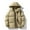 Yellow Coat for Winter, variant on Women's Solid Color Oversized Hooded Puffer Jacket Lightweight Coats Long Sleeve Zip Up Puffy Coat Winter Casual Outwear Streetwear Yellow XXXXL