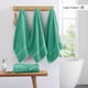 thumbnail image 3 of Juego de toallas de baño LANE LINEN Luxury, 100% algodón, paquete de 4 unidades, verde azulado, 3 of 9