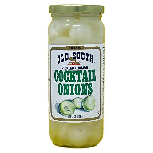 Old South Pickled Jumbo Cocktail Onions - 16 oz
