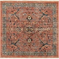 thumbnail image 2 of Rugs.com Lola Collection Rug – 3 Ft Square Brick Red Medium Rug Perfect For Living Rooms, Kitchens, Entryways, 2 of 9