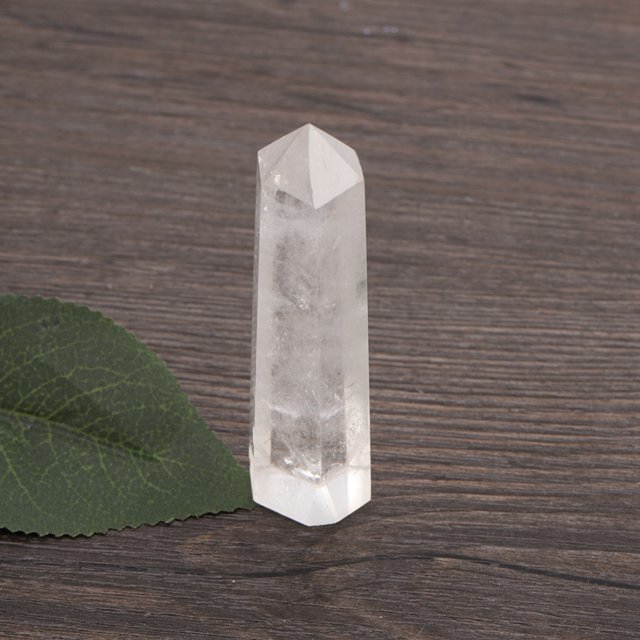 Varitas De Cristales Curativos De Cuarzo Transparente, Piedras De Cristales Curativos, Piedra De Torre De Cristal De Obelisco De Cuarzo Transparente, Punto De Cristal Curativo