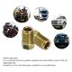 thumbnail image 3 of Accesorios de línea de freno unión de línea de freno de ajuste universal de 3/8 de pulgada 24 hilos para camiones ANGGREK Otros, 3 of 8