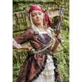 thumbnail image 3 of Girl's Brown Coat Pirate Costume, 3 of 7