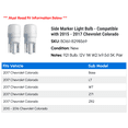 thumbnail image 2 of Side Marker Light Bulb - Compatible with 2015 - 2017 Chevy Colorado 2016, 2 of 2