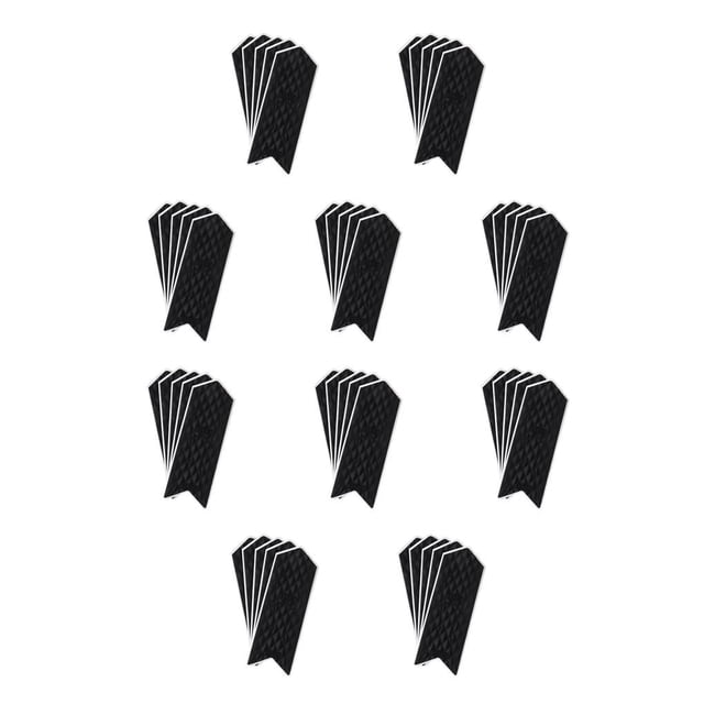 5 Piezas pegatinas de bicicleta Wosthever protector de cuadro de bicicleta silicona Negro Rojo amarillo Rosa verde