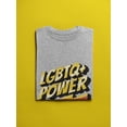 thumbnail image 3 of Lgbtq+ Power T-Shirt Men -Smartprints Designs, Male 5X-Large, 3 of 4