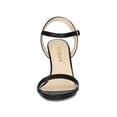 thumbnail image 6 of BLISSFUL STEP Women's Slingback Block High Heels Sandals Black 7, 6 of 7
