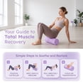 thumbnail image 2 of Foam Roller, High-Density EVA Deep Tissue Muscle Massage Roller for Back Legs Yoga Pilates Exercise by MPOISVA, 2 of 8