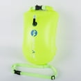 thumbnail image 3 of Yucurem Inflatable Swim Float Bag, Waterproof Bag for Safety Swimming, Drifting Rafting Bag (Fluorescent Yellow), 3 of 10