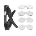 thumbnail image 2 of 5X Magnifying Headset with LED Light Magnifying Glass Head Mounted Jewelry Loupe Magnifier with Multiple Lens 2 LED Lights for Crafting Clock Watch Electronics Repair Hobby Tool, 2 of 8
