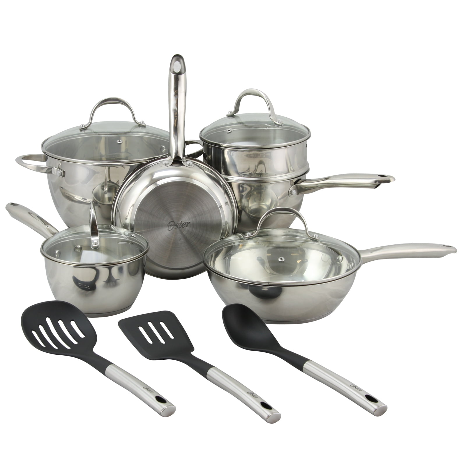 Generic 35 - Piece Stainless Steel Cookware Set & Reviews