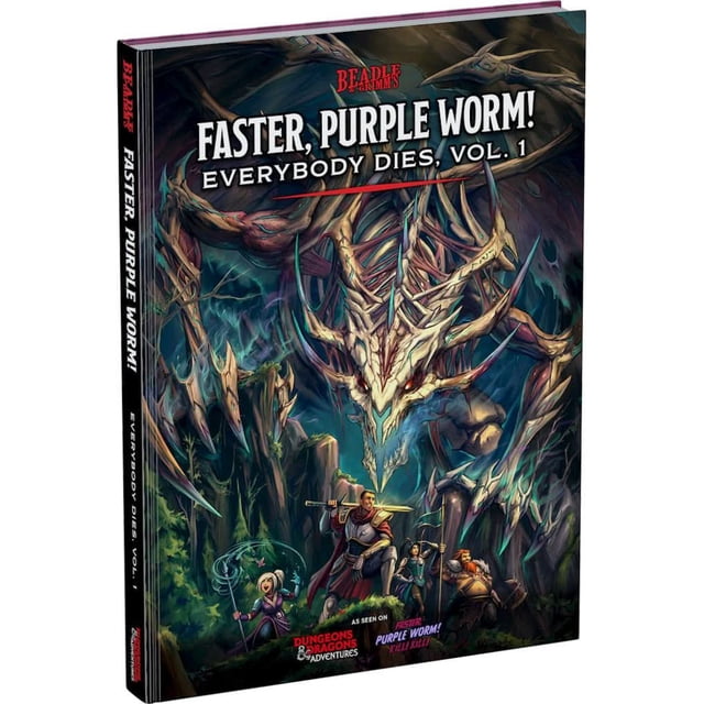 DUNGEONS AND DRAGONS ADVENTURES: FASTER, PURPLE WORM! VOL. 1