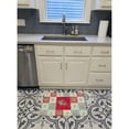 thumbnail image 2 of Zebra Mouse Love Machine Washable Memory Foam Mat Red, 2 of 4