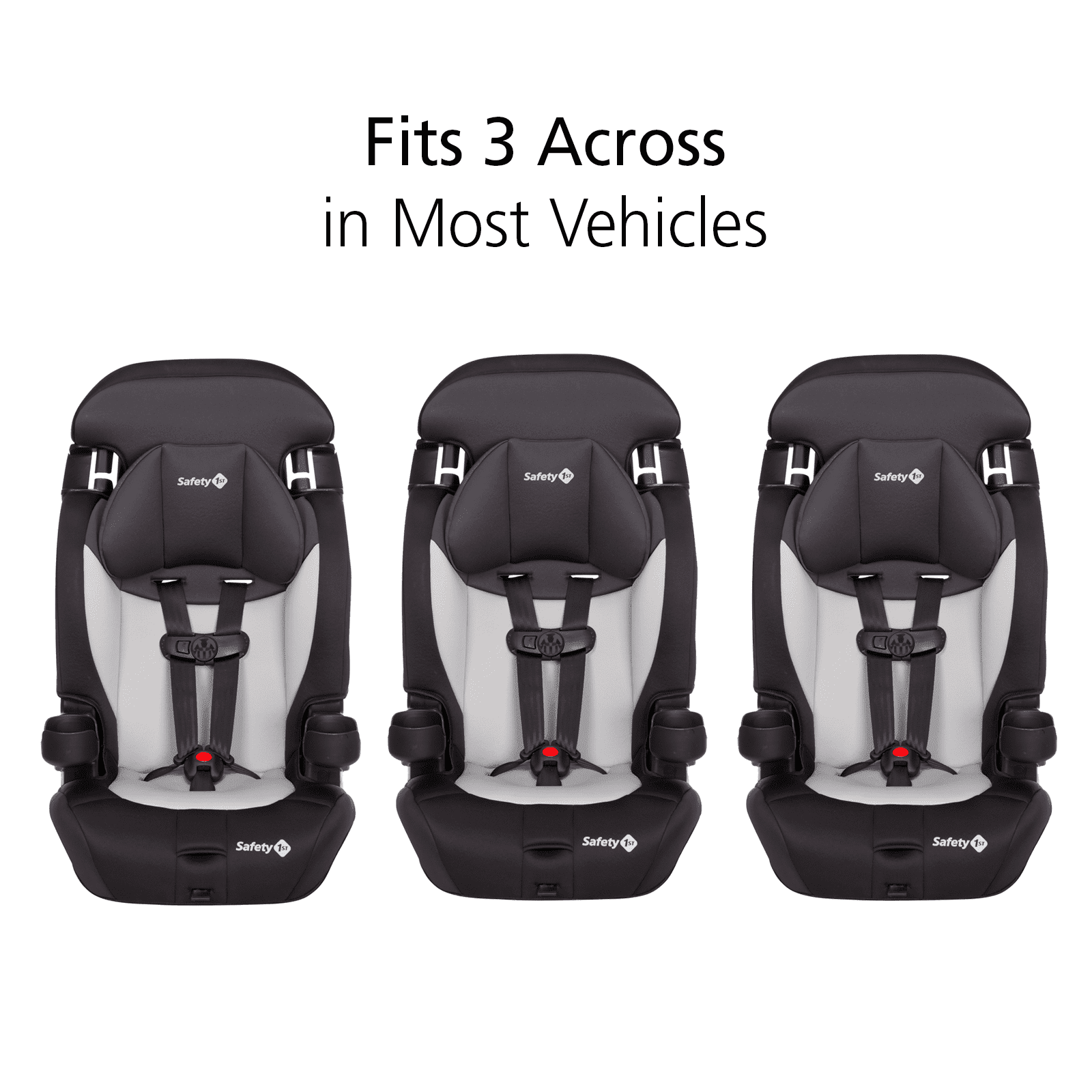Safety 1st Grand 2-in-1 Booster Car Seat, Black Sparrow, Toddler, Unisex
