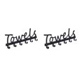 thumbnail image 4 of maskred Decorative Key Rack Holder Hanger Entryway Organization Wall Mounted Towels 2Set, 4 of 6