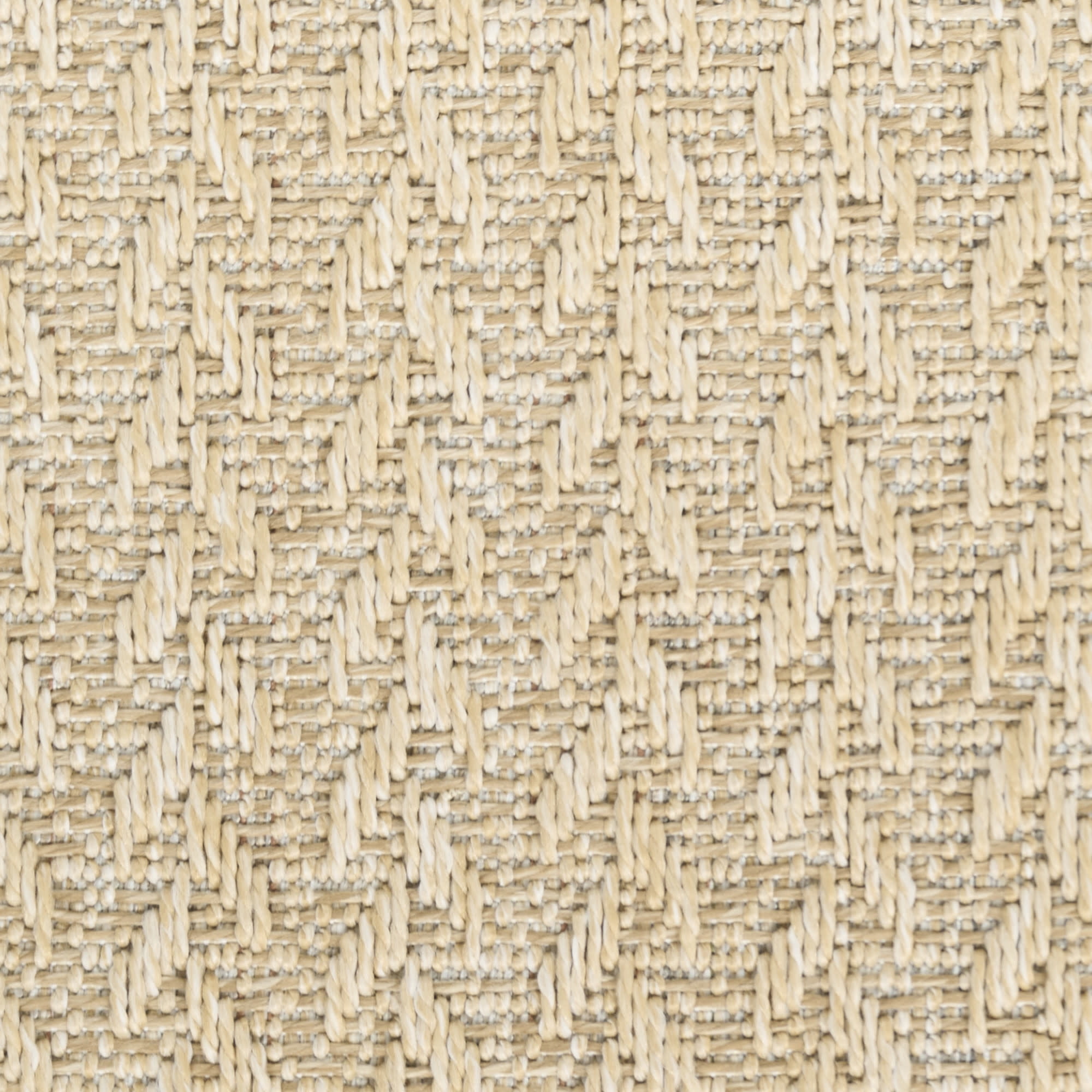 Nourison Tulum 2'2" x 10' Cream Outdoor Rug