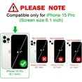 thumbnail image 2 of Glitter Phone Case for iPhone 15 Pro Case 6.1" 2023, Cute Bling Slim Sparkle Protective, Shockproof Soft Silicone Cover for Women Girls (Orange), 2 of 14