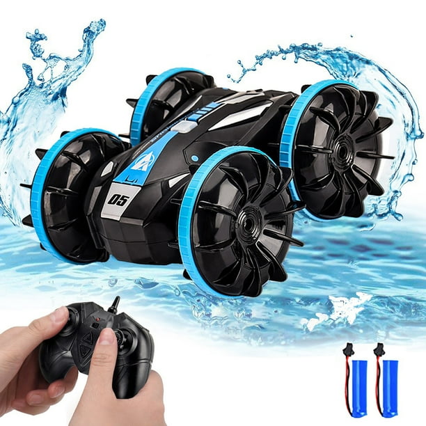Remote Control Amphibious Car RC Stunt Car Buggy Water Land 4WD Vehicle