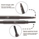 thumbnail image 3 of Dinheiro Lápiz Definidor De Cejas, Cejas De Aspecto Natural Lápiz Sin Esfuerzo Crea Cejas Salvajes Claras Y Duraderas,Brown, 3 of 5