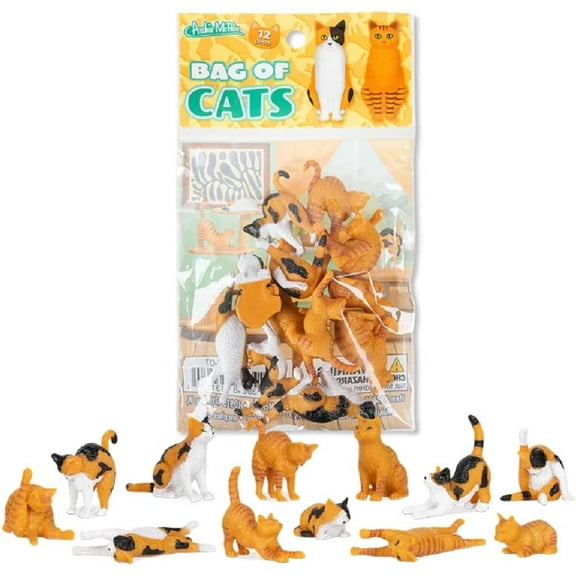 Bag of Cats - 12 Piece Assortment