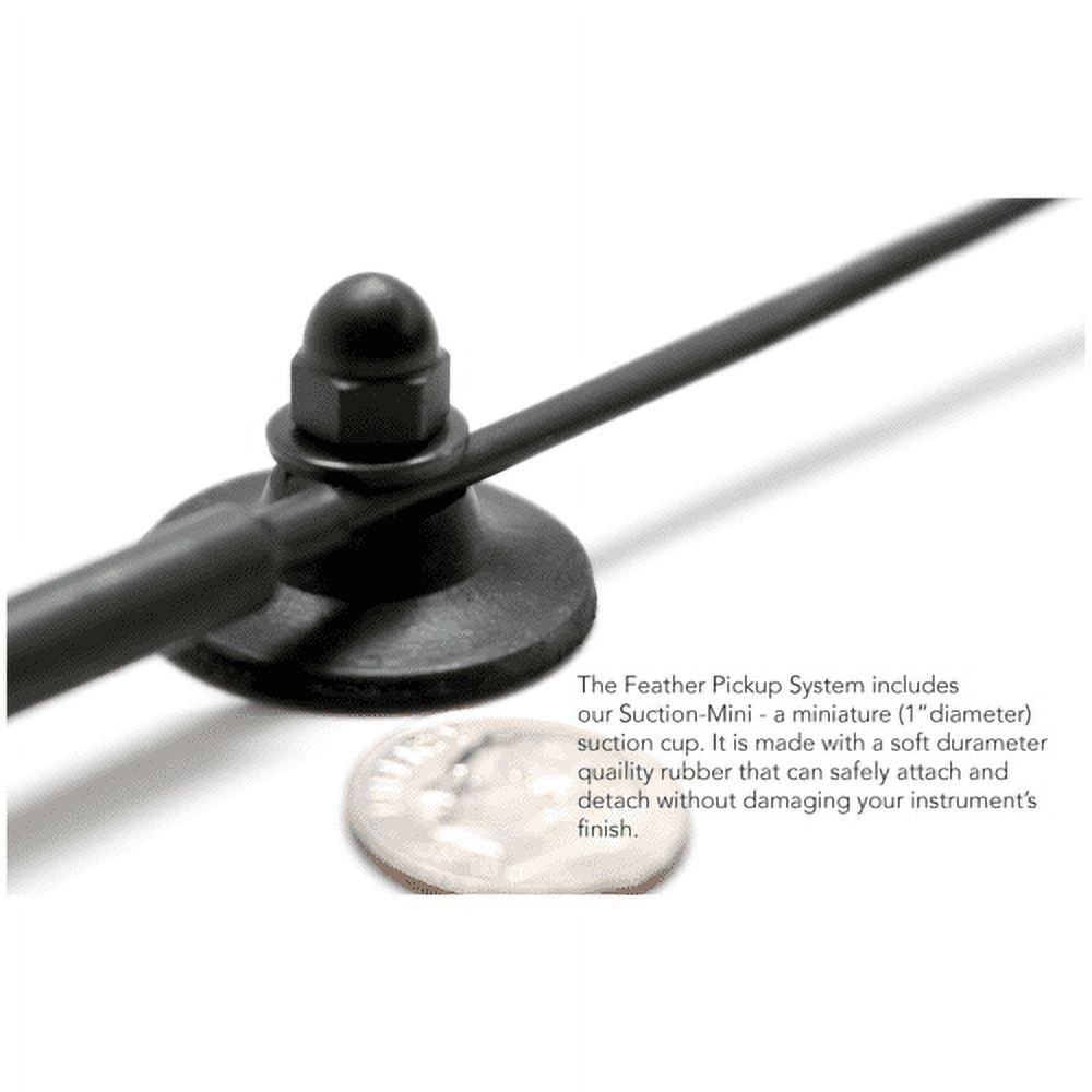Western Concert Flute Pickup with Flexible Micro-Gooseneck by Myers Pickups