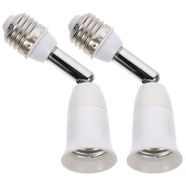 E26/E27 Light Socket Extender, 180 Degree Bendable, Extension Socket