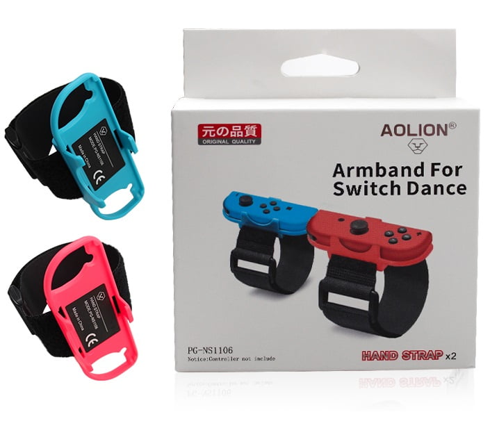 1 Pair Adjustable Game Bracelet Elastic Strap For Nintendo Switch Joy Con Controller Wrist Dance Band Adjastable Wrist Bands Wrist Strap Walmart Com Walmart Com - roblox armband accessories
