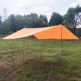 thumbnail image 3 of Toldo de vela Toldo para acampar Toldo Protección UV Lluvia Mosca Lona Sombrilla Refugio Manta de pi Tomshoo  Toldo de vela, 3 of 7