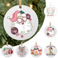 thumbnail image 3 of Festive Holiday Acrylic Tree Hanging Decoration for Seasonal Home Celebration, 3 of 6