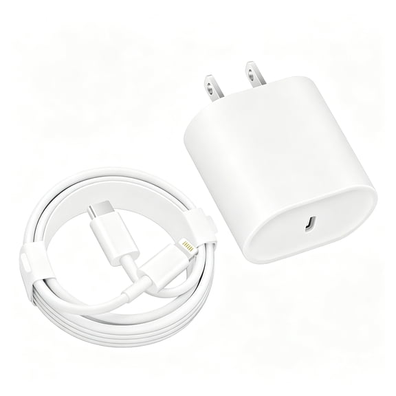 KUMEE Fast for Iphone, 20W Usb C Block with 6Ft Cable Compatible with Iphone 14/14 Pro/14 Plus/14 Pro Max/13/13 Mini/13 Pro/13 Pro Max/12/11/X & More
