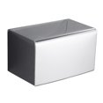 thumbnail image 1 of Caja De Pañuelos De Acero Inoxidable Cubo A Prueba De Herrumbre Caja De Pañuelos Sellada Caja De Cajón Antideslustre Resistente Con Instalación De Perforación Para Cocina Baño Hotel seitruly HA026619-02, 1 of 7