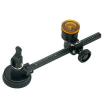 Ogitude 1Pc Convenient Glass Compass Cutter Cutting Tool Range Hood Hole Opener (Black)