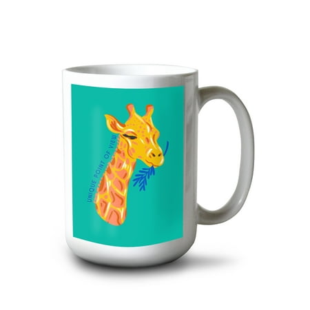 

Lantern Press 15 fl oz Ceramic Mug Lush Environment Collection Octopus Tentacles Spot Escape Artist Contour Dishwasher & Microwave Safe