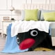 thumbnail image 4 of Pingu anti-pilling, suave, ligera, esponjosa y acogedora de lujo para hogar y cocina – Perfecta para niños y adultos,120X80cm, 4 of 6