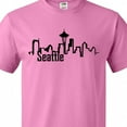 thumbnail image 4 of Inktastic Seattle Skyline T-Shirt, 4 of 5
