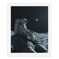 thumbnail image 5 of Paint by Numbers Kit for Adults, Astronaut Sitting On Lunar Surface Paint by Numbers, Easy Paint by Numbers Kit for Adults Beginner, DIY Adult Paint by Number Kits on Canvas, 12x16in Home Decor, 5 of 7