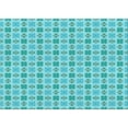 thumbnail image 1 of Ahgly Company Machine Washable Indoor Rectangle Transitional Light Sea Green Area Rugs, 2' x 5', 1 of 7