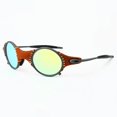 thumbnail image 4 of Unisex Polarized Cycling Sunglasses Retro Colorful Alloy Frame Glass Lenses, 4 of 6