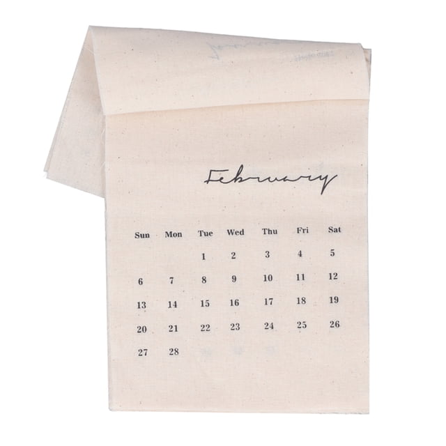 Adorno de calendario vintage, hermoso y elegante calendario nórdico, decoración para el hogar, regalo