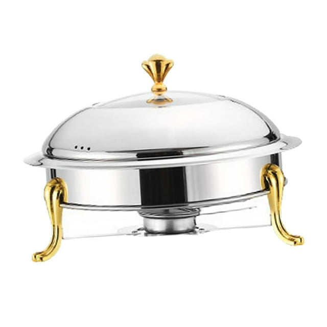GUOOL Ensemble de Réchaud de Buffet pour Chafing Dish Réchaud de Buffet pour Traiteur Fête Chafing Sans Poignée