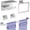 Silver-24Inch-5pcs, variant on 24Inch-5pcs Black Bathroom Hardware Accessories Set
