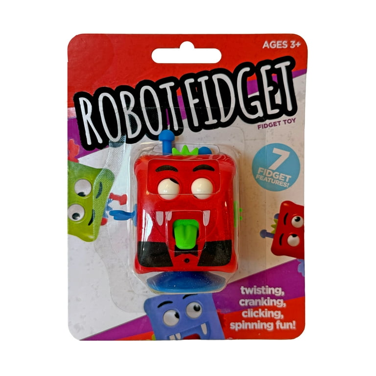 Big Time Toys Fidget Robot With Spinning Features for Ages 5 and
