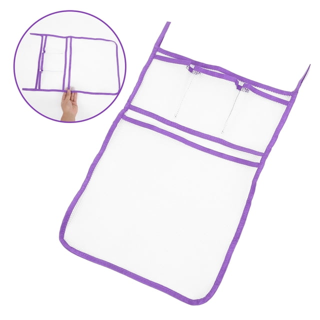 BESTYASH Bolsa Colgante De Malla Morada Para Almacenar De Y Mantener Orden