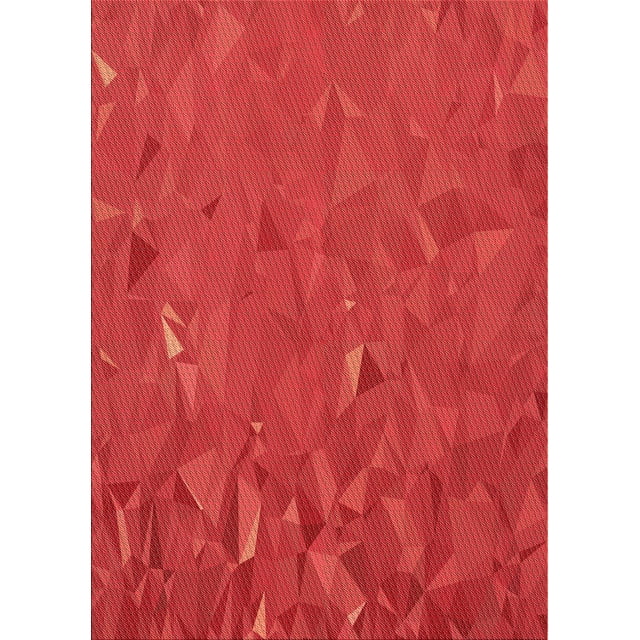 Ahgly Company Tapis d'Intérieur Rectangulaires Transitionnels Rouges Lavables à la Machine, 4 Pieds x 6 Pieds